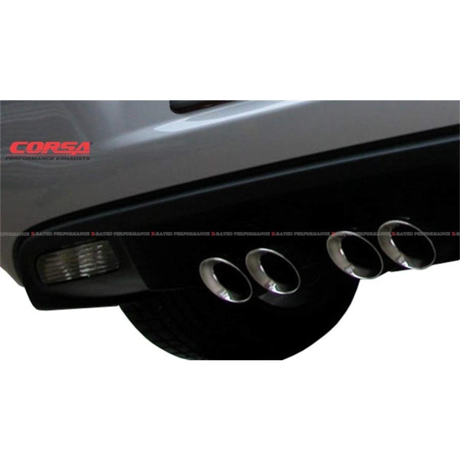 シボレー コルベット C6 2009-2013 エキゾーストシステム マフラー : X
