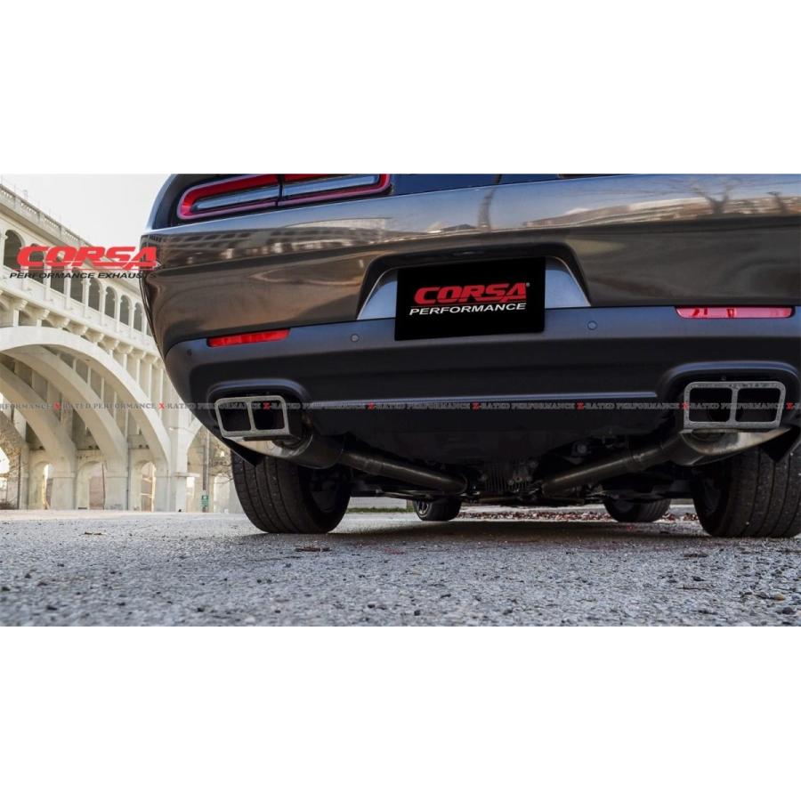 ダッジ チャレンジャー 2015-2019 エキゾーストシステム マフラー : X