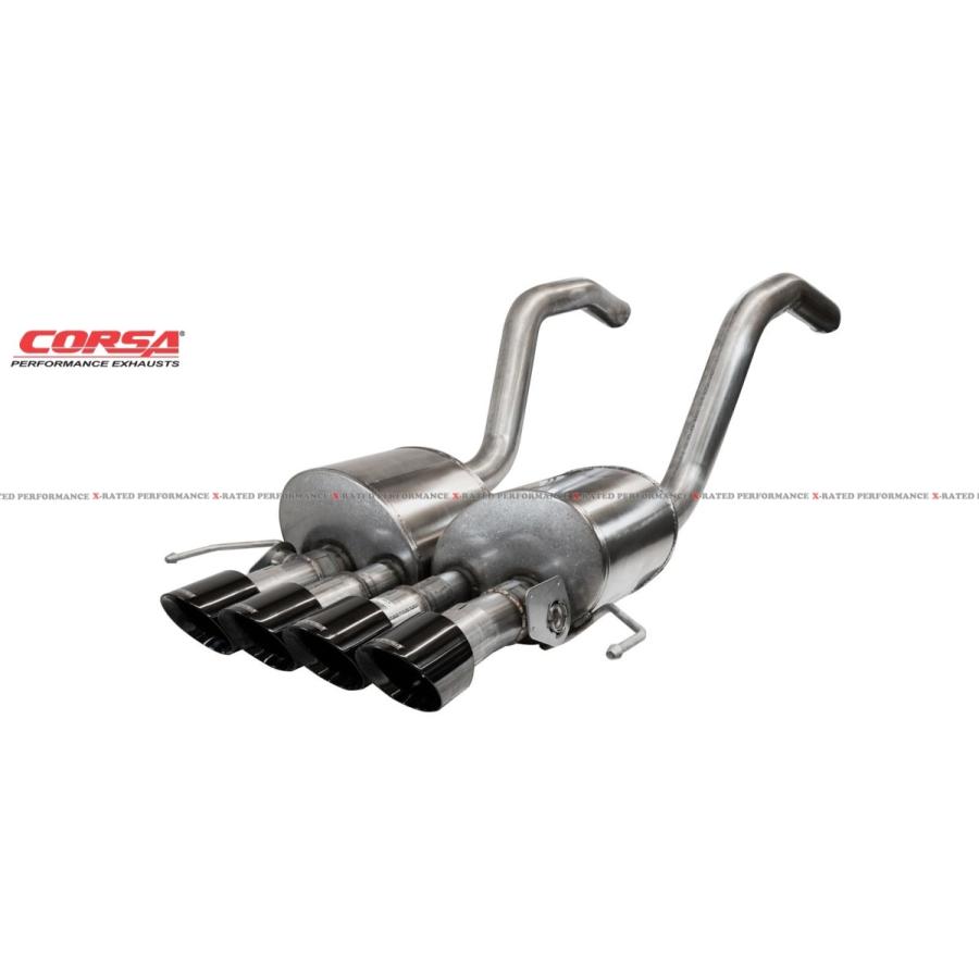 シボレー コルベット C7 2014-2019 エキゾーストシステム マフラー : X