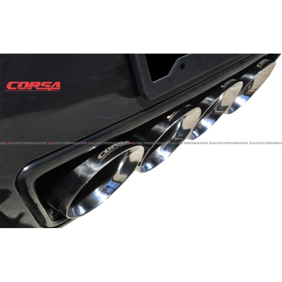 シボレー コルベット C7 2014-2019 エキゾーストシステム マフラー : X