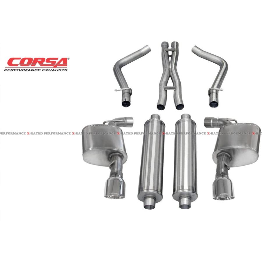 ダッジ チャージャー 2012-2014 エキゾーストシステム マフラー : X