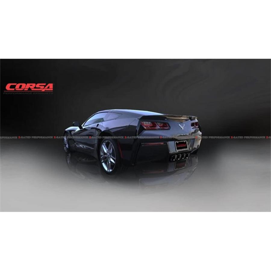 シボレー コルベット C7 2014-2019 エキゾーストシステム マフラー : X 