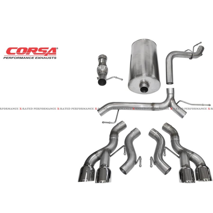 キャデラック エスカレード 2012-2014 エキゾーストシステム マフラー
