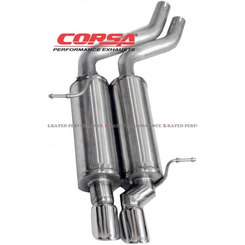 BMW 325i E46 2001-2004 エキゾーストシステム マフラー : X-RATED