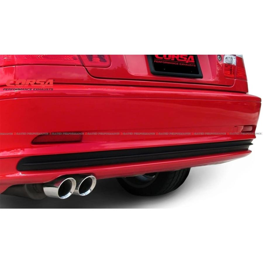 BMW E46 マフラー BMW 325i E46 2001-2004 エキゾーストシステム マフラー : X-RATED