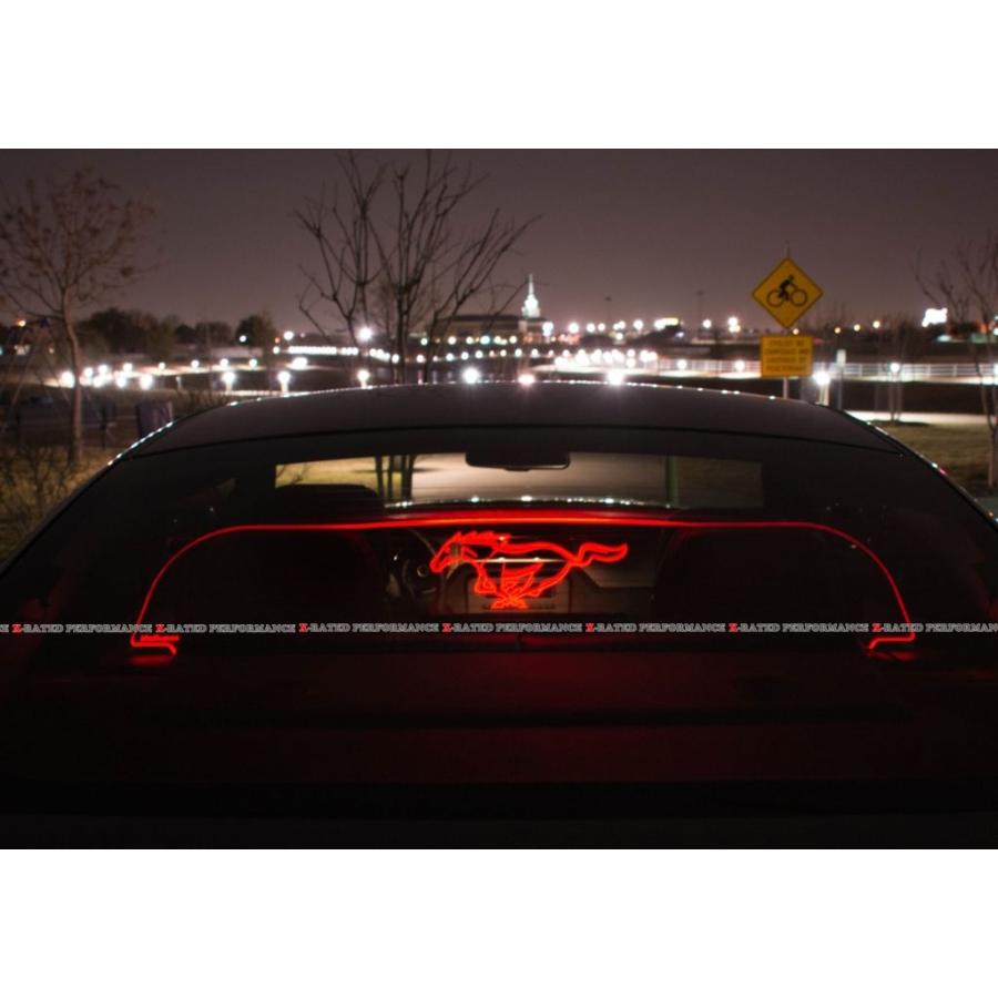 フォード マスタング クーペ 2011 - 2014 ウィンドディフレクター LED