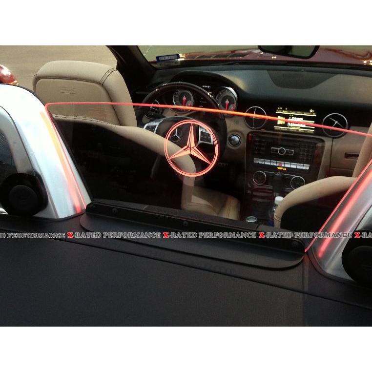 メルセデス・ベンツ SLK R172ウィンドディフレクター イルミネーション