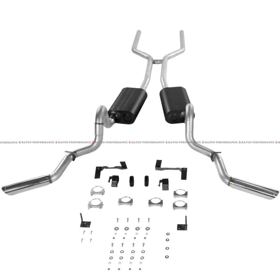 シボレー エルカミーノ 1966-1972 エキゾーストシステム マフラー : X