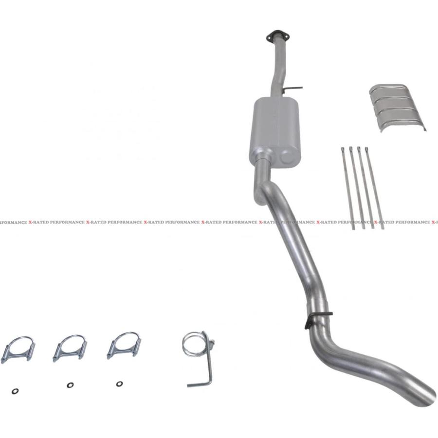 シボレー C1500 1993-1995 エキゾーストシステム マフラー : X-RATED
