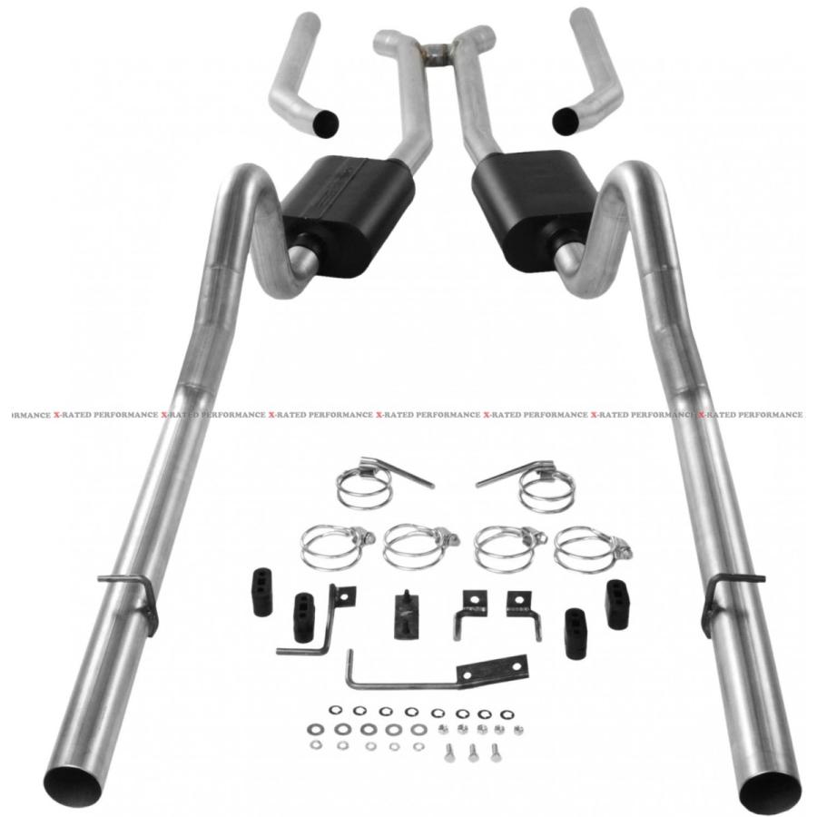 ダッジ チャージャー 1968-1970 エキゾーストシステム マフラー