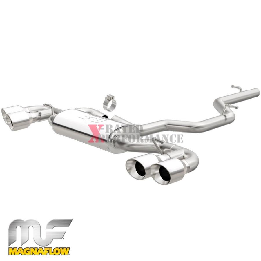 アウディ TT クワトロ Sモデル 8S 2.0L 15-15 エキゾースト マフラー