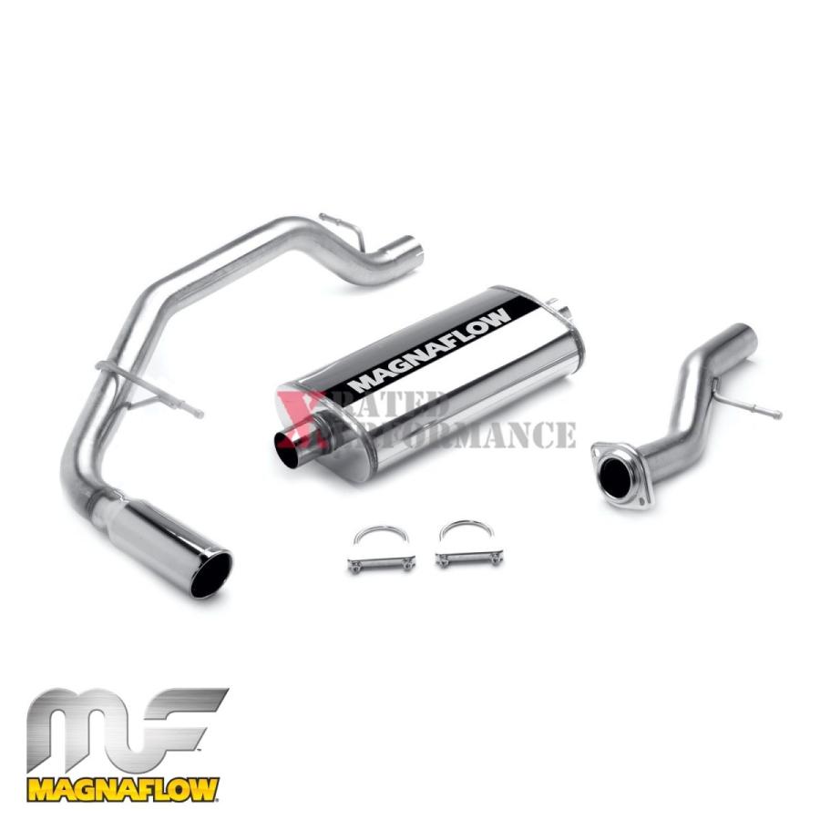 キャデラック エスカレード 5.3L 02-05 エキゾースト マフラー : X 