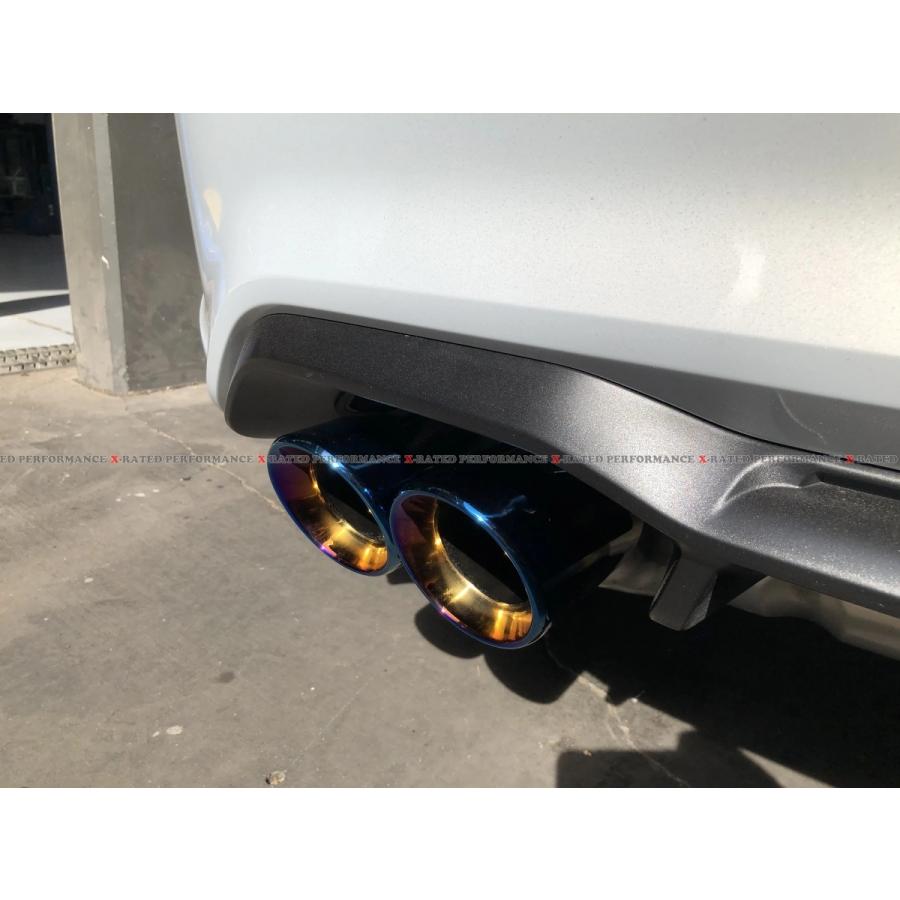 BMW M2 F87 マフラーカッター チタニウムブルー : X-RATED