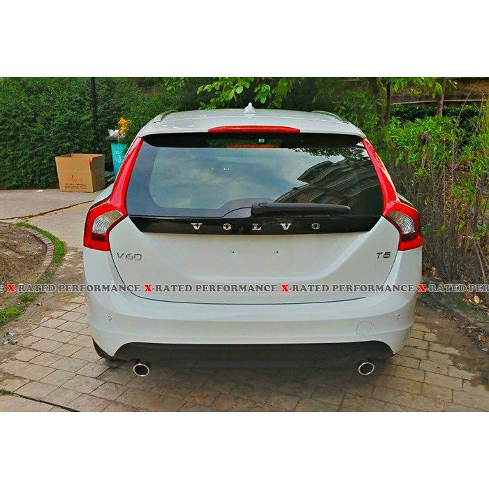 ボルボV60 純正 ダブルー体型テールパイプデイフューザー マフラー