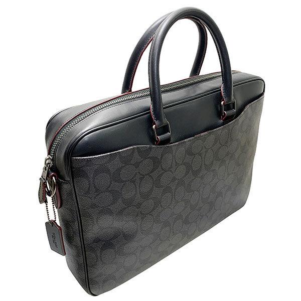 Coach コーチ レザー クロスボディ ビジネスバッグ アウトレット品
