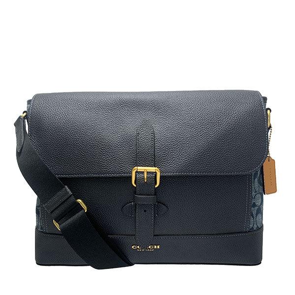 COACH 送料無料 コーチ バッグ メンズ ショルダーバッグ デニム  