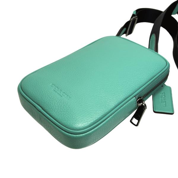 COACH コーチ バッグ メンズ ショルダーバッグ レザー エイデン