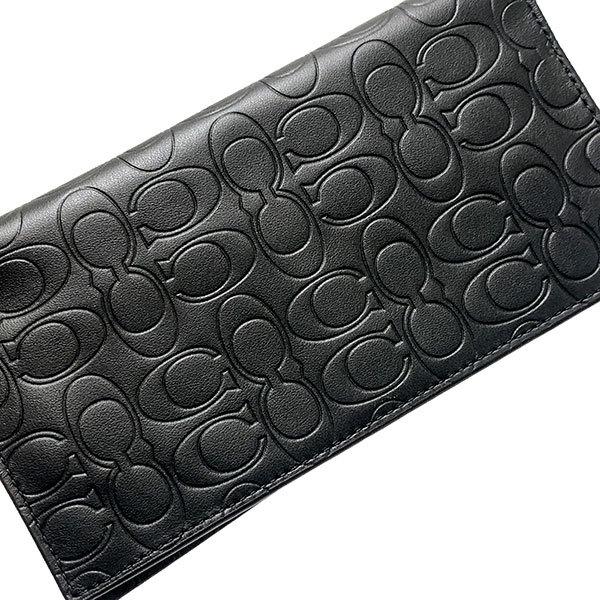 COACH（コーチ） 送料無料 財布 メンズ 長財布 シグネチャー レザー