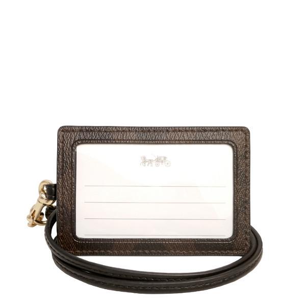 COACH（コーチ） 送料無料 カードケース 小物 シグネチャー PVC