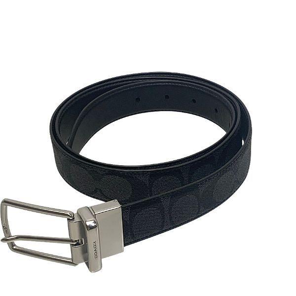COACH コーチ　men'sベルト　F 64825 COACH コーチ ベルト メンズ レザー F64825 シグネチャー