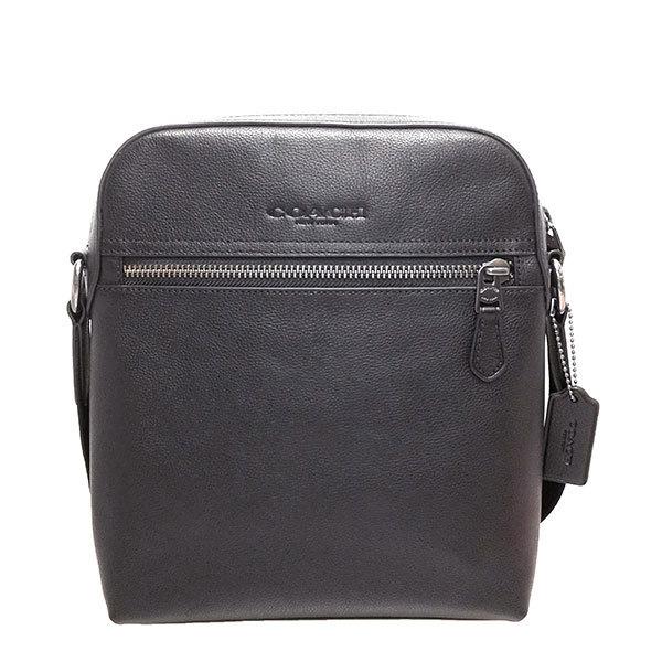 1年保証付き コーチ バッグ メンズ 全品ポイント2倍 Coach ショルダーバッグ スムース レザー ヒューストン フライト バッグ F Qb Bk ブラック 仕入れ値 Www Superavila Com