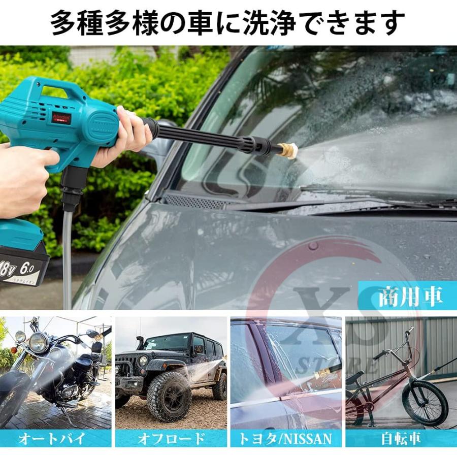 高圧洗浄機 マキタバッテリー 併用 無線 コードレス 充電式 21v充電式ハンディウォッシャー タンクレス 家庭用洗車タオル 電動 洗浄機 大掃除 水 清掃 電動工具 Gysq001 Xs Store 通販 Yahoo ショッピング