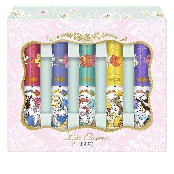 送料無料 Dhc 薬用リップクリーム ディズニープリンセス 5本セット 白雪姫 シンデレラ アリエル ベル ジャスミン