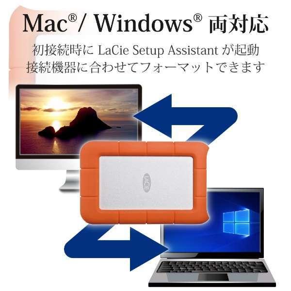 STJJ5000400 LaCie｜ラシー  外付けHDD USB-C接続 Rugged Mini(Mac/Win) [5TB /ポータブル型]｜xwpio｜06