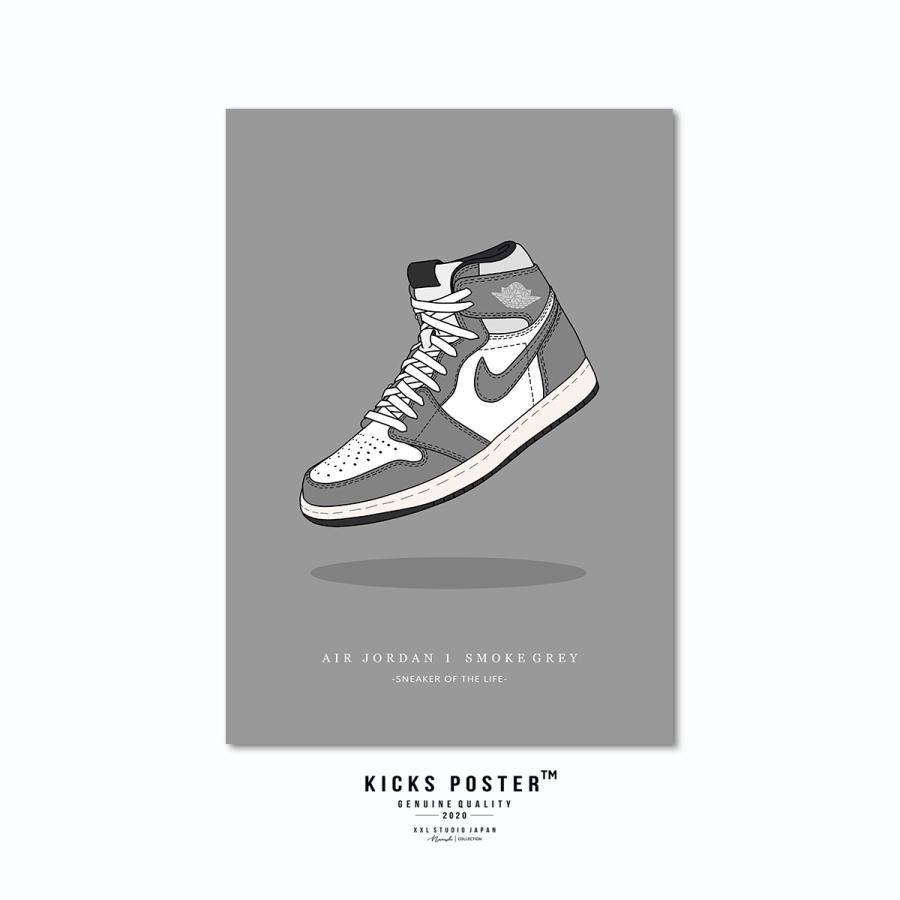 AJ1 エアジョーダン1ハイ ブラックアンドスモークグレー AJ1 エアジョーダン1ハイ ブラックアンドスモークグレー