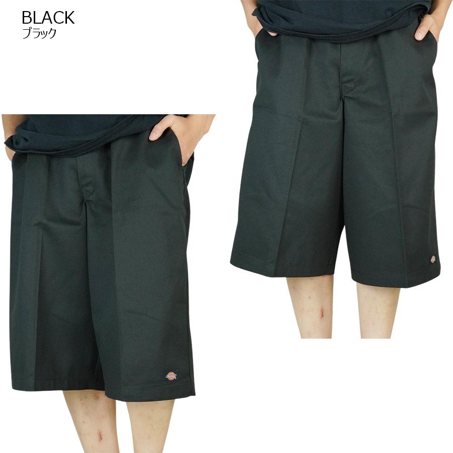 ディッキーズ DICKIESメンズ パンツ41283 TWILL WORK SHORTS 15"INSEAMツイルワークショーツCHARCOAL(チャコール) DARKNAVY(ダークネイビー)BLACK(ブラック) KHA｜xxxtmw｜02