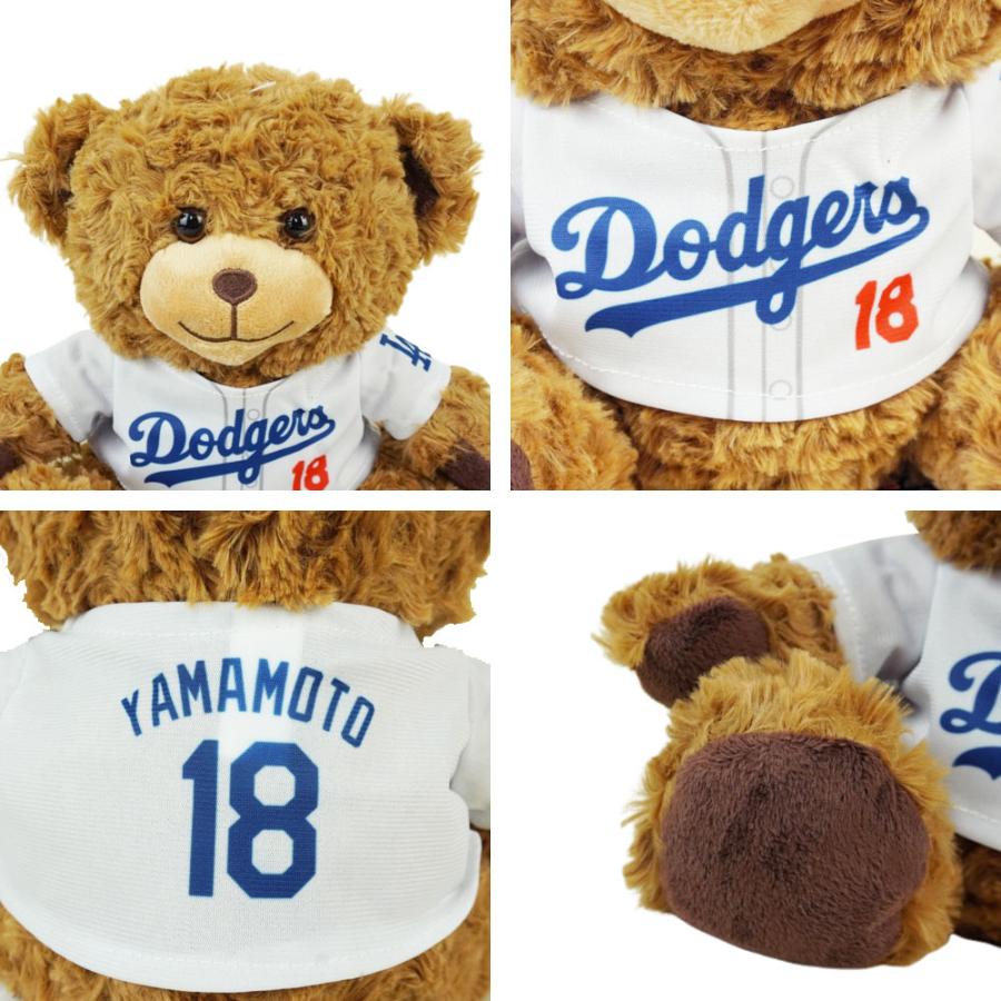 山本由伸 クマのぬいぐるみ BEAR ベアMLB メジャーリーグ公式 山本由伸 クマのぬいぐるみ BEAR ベアMLB メジャーリーグ公式
