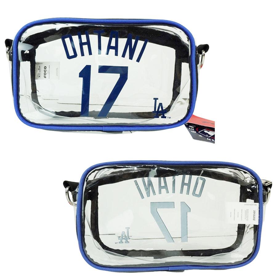 男女兼用 ショルダーバッグ 大谷翔平FOCO MLB CLEAR CAMERA BAG 男女兼用 ショルダーバッグ 大谷翔平FOCO MLB CLEAR CAMERA BAG