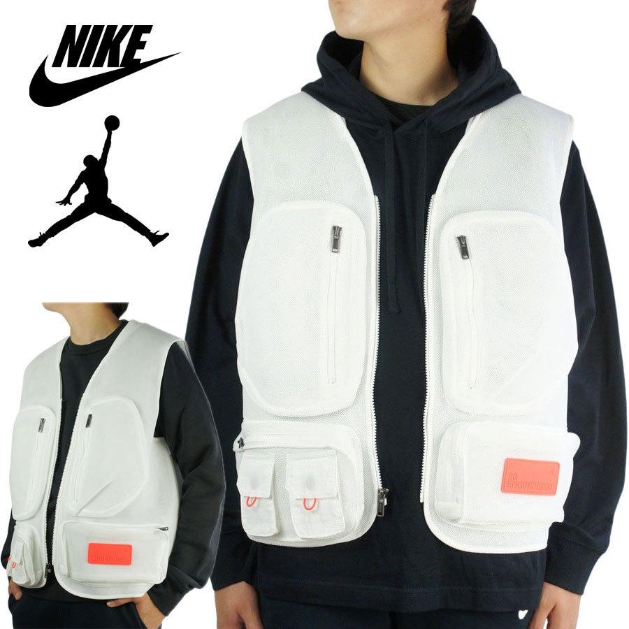 NIKE ナイキJORDAN 23 ENGINEERED SPACER MESH VESTジョーダン23 エンジニア  メッシュベストWHITE(ホワイト)メンズ スポーツ トップス カジュアル 白 オレンジ  :nike-m-j-mshvt:THE-MATERIAL-WORLD - 通販 -
