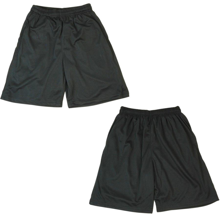 プロクラブ PRO CLUBメンズ ショーツCOMFORT MESH SHORTSコンフォート メッシュ ショーツBLACK(ブラック)メンズ 黒 HIPHOP ズボン バスパン ハーパン 大きめ｜xxxtmw｜05