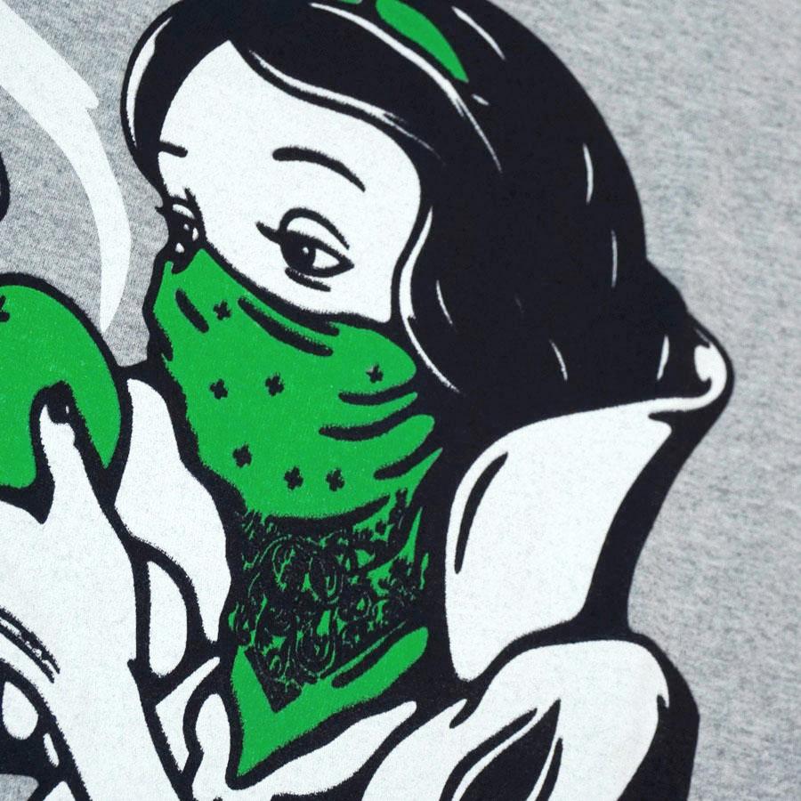 メンズ Tシャツ【クリックポスト対応可】白雪姫 Tシャツ SNOW WHITE TEESMOKE スモーク リンゴ TATOO キャラクターディズニー DISNEY リンゴ 映画 アニメ男女兼｜xxxtmw｜05