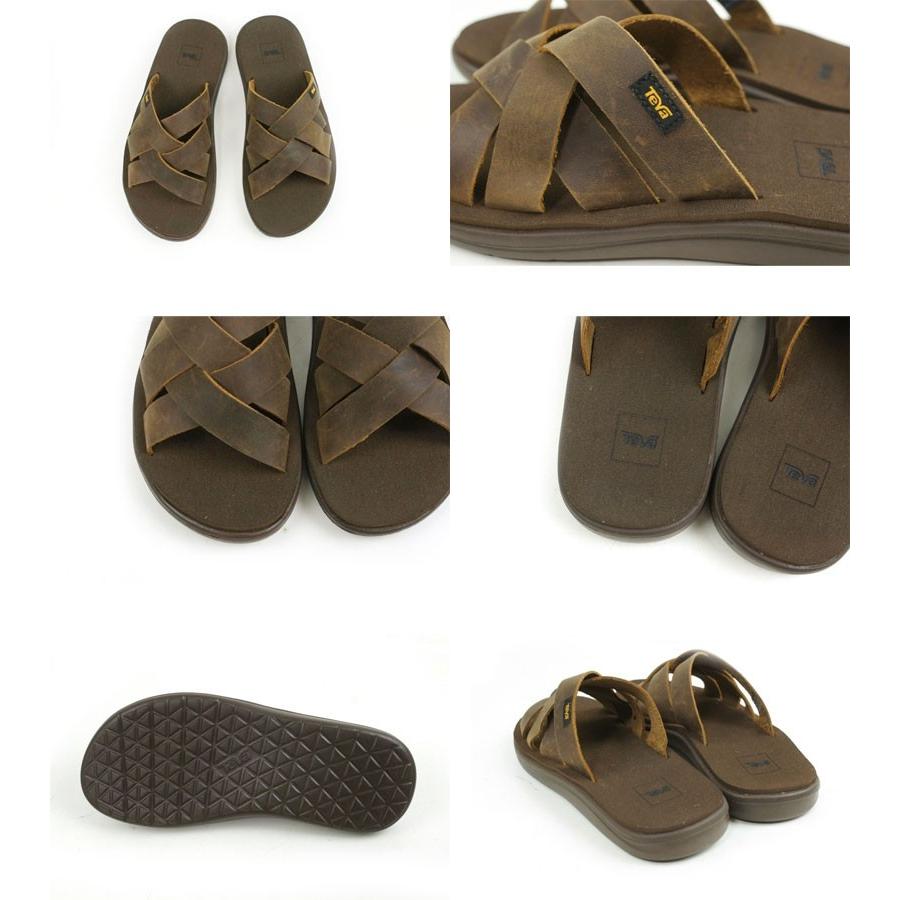 teva voya slide leather