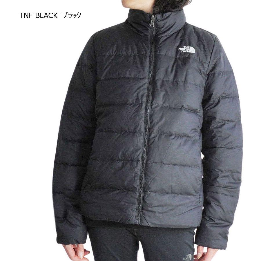 ノースフェイスレディース ダウンジャケットUSA企画 日本未発売W FLARE DOWN JKT IIウィメンズ フレアダウンジャケット2TNF  BLACK(ブラック)TNF NAVY(ネイビー)V