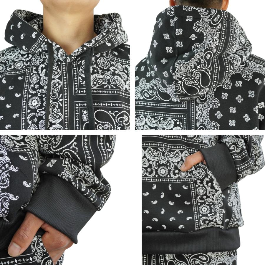 VICTORIOUS ビクトリアスメンズ セットアップPAISLEY PARKA＆PANTS SET