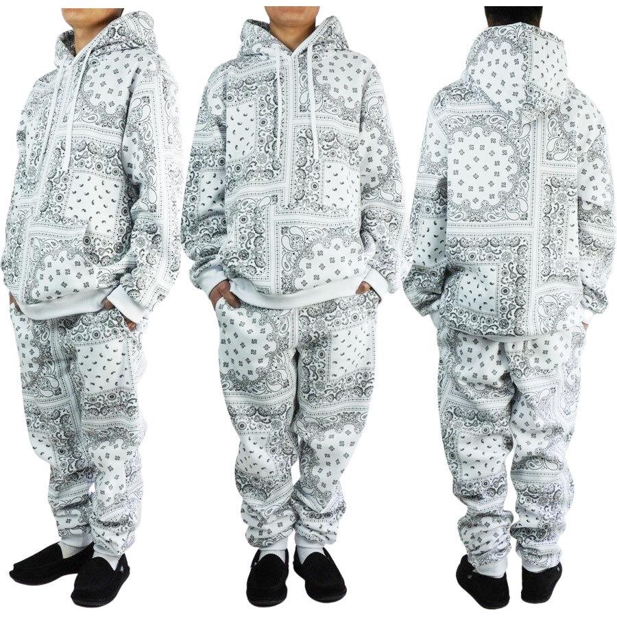 VICTORIOUS ビクトリアスメンズ セットアップPAISLEY PARKA＆PANTS SET