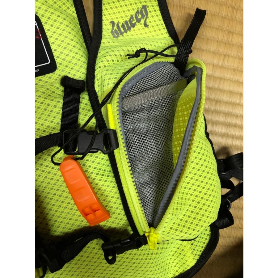BLUEEQ AIR MESH PFD フローティングベスト 軽量 視認性抜群