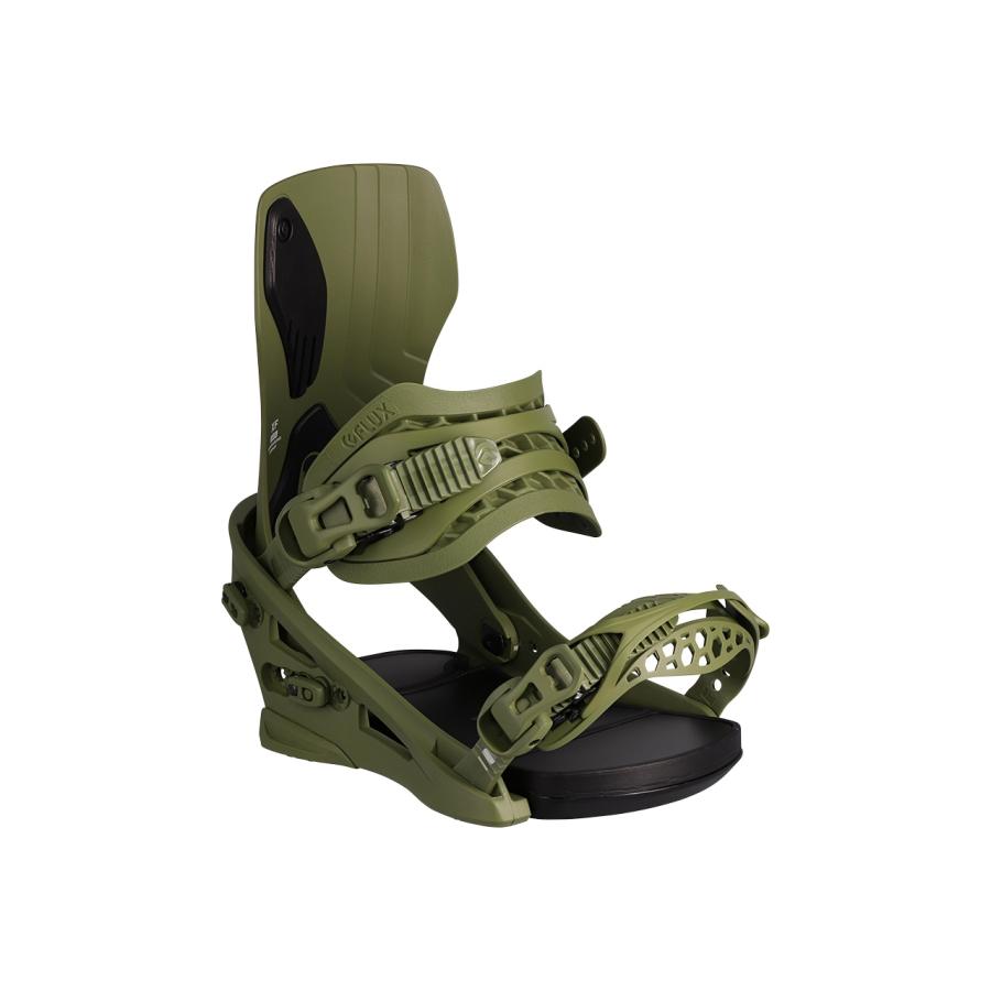 FLUX XF スノーボードビンディング Sサイズ オリーブグリーン 2024-2025 FLUX XF OLIVE フラックス エックスエフ オリーブ