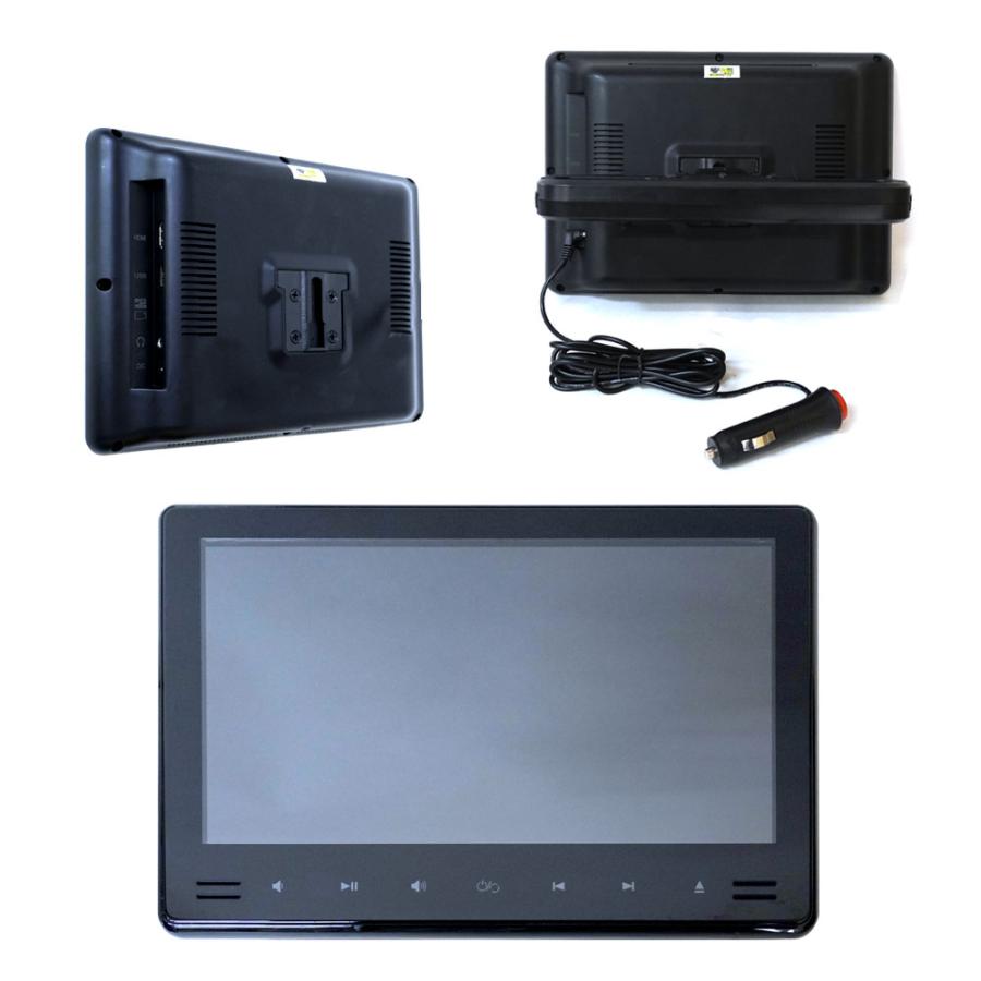 10.1インチ　DVD付　リア用モニター ヘッドレストモニター 10.1インチ 車 DVDプレーヤー 後部座席 真ん中