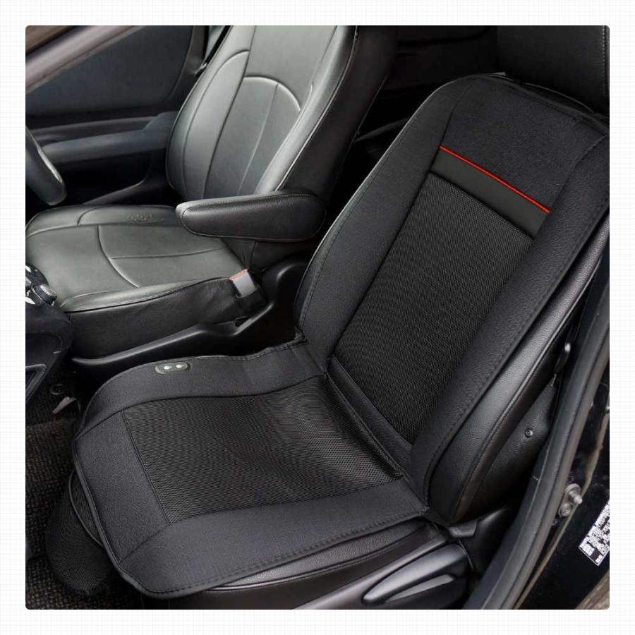 シートクーラー シートヒーター シートカバー 後付け クーラー 温風 ３段階調節可能 お得クーポン発行中 冷風 送無 Xaa377 オールシーズン