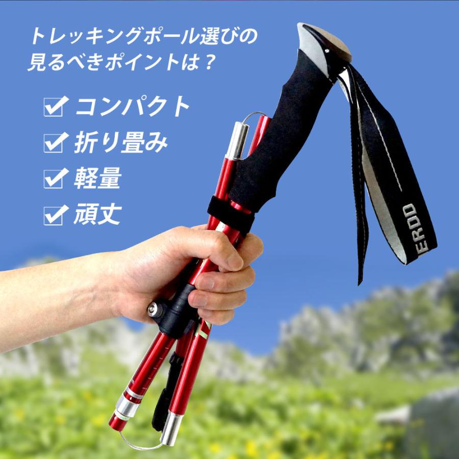 2点セット リフター付 スノーシュー トレッキングポール アルミ 軽量 冬山 登山 Prairie House 送無 XO830XO835_14