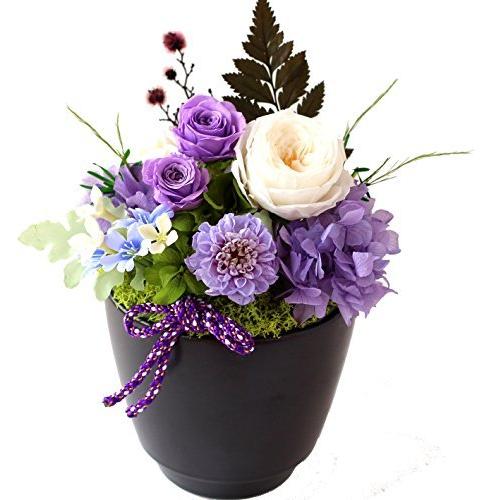 売れ筋 Azurosa アズローザ プリザーブドフラワー ギフト 枯れない花 バラ オールドローズ ダリア アジサイ 和風 陶器 アレンジ 信頼 Raloffshore Com
