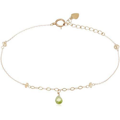 特売 キャーロ ディ ディアマンテ ペリドット イエローゴールド K10 ブレスレット Chs581 驚きの安さ Regionmarket Store
