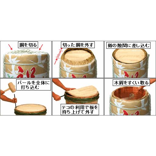 東京地酒 菰被り樽酒 4斗(72)上げ底18L嘉泉 : 樽吉枡子ウラノ商会