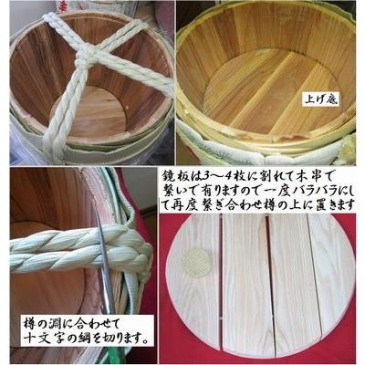 祝赤空樽蓋取れ2斗36L上げ底18L備品、樽酒付き5点( 鏡開き。) : 樽吉枡
