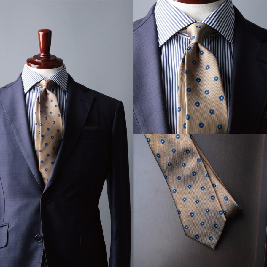 極美品】✨シャネル ココマーク 花柄 ネクタイ シルク フォーマル