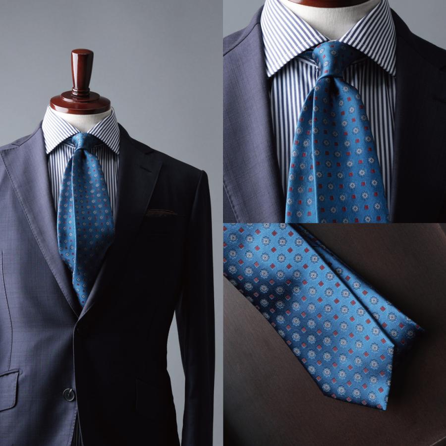 専用商品⭐︎極美品⭐︎Burberryネクタイ　シルク 1００% 人気水色 チェック シルクタイ (ネイビー Blue) - メンズ, シルク
